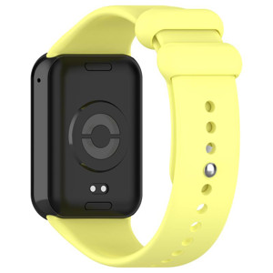 Obrazek Pasek Silikonowy Mi Band 8 Pro / 9 Pro (6), YELLOW / ŻÓŁTY