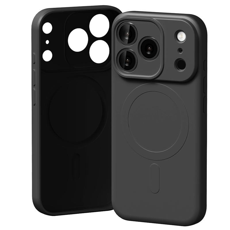 Obrazek Mercury Semi-Silicon MagSafe iPhone 17 Pro (6.3), BLACK / CZARNY