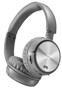 Obrazek SŁUCHAWKI SWISSTEN Bluetooth STEREO TRIX SILVER/GREY