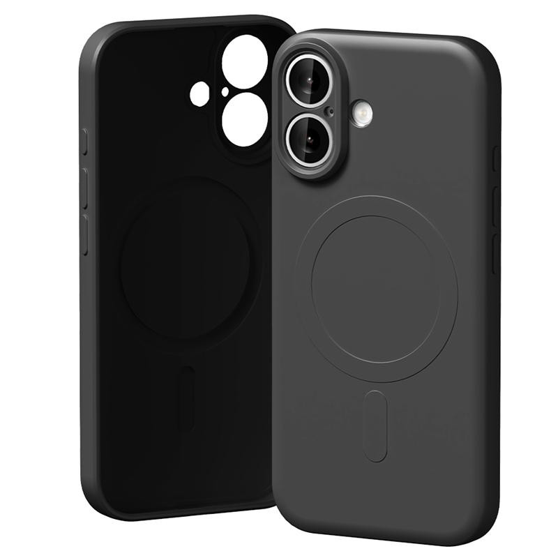 Obrazek Mercury Semi-Silicon MagSafe iPhone 17 (6.1), BLACK / CZARNY