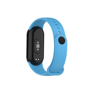 Obrazek Pasek Silikonowy Mi Band 10 / M10 / 9 / M9 / 8 / M8 (11), BLUE / NIEBIESKi