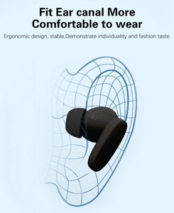 Obrazek SŁUCHAWKI Bluetooth SWISSTEN TWS SONIC BLACK