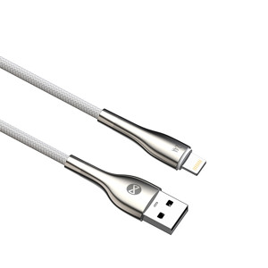 Obrazek Forever kabel Sleek USB - Lightning 1,0 m 2,4A biały