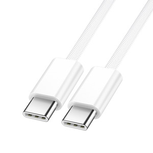 Obrazek BWOO kabel USB-C - USB-C 2m 60W biały