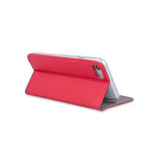 Obrazek Etui Smart Magnet do Xiaomi Redmi 14C 4G/5G / Redmi A4 / Poco C75, CZERWONY