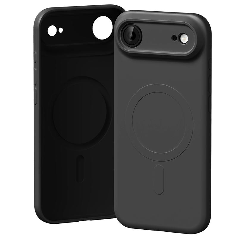 Obrazek Mercury Semi-Silicon MagSafe iPhone 17 Air (6.7), BLACK / CZARNY