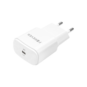 Obrazek Forever ładowarka sieciowa PD QC TC-01-20C 1x USB-C 20W biała