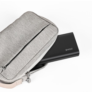 Obrazek BWOO Power bank 22,5W, 20000 mAh z wyświetlaczem LCD, czarny