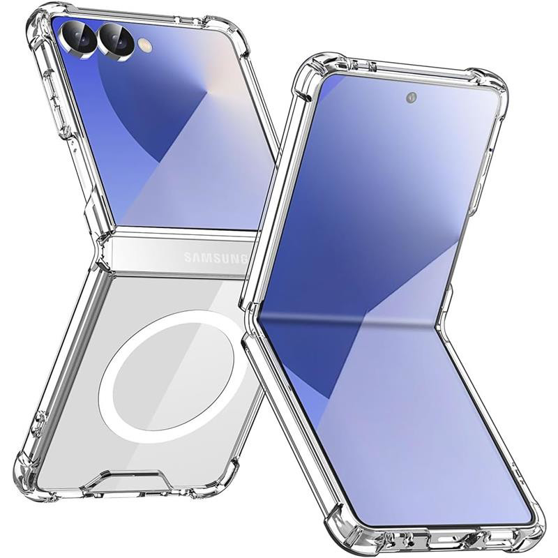 Obrazek ETUI MAGNETIC SAMSUNG GALAXY Z FLIP7 CLEAR / PRZEŹROCZYSTY