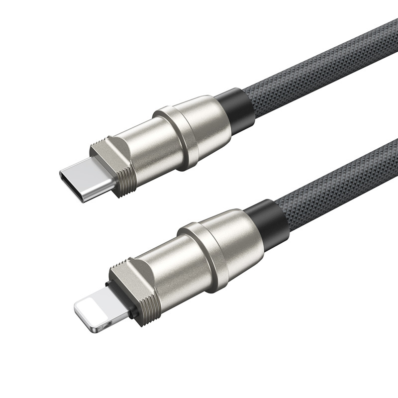 Obrazek BWOO kabel Smycz USB-C - USB-C 0,3m 60W zawieszka