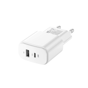 Obrazek Forever ładowarka sieciowa PD QC TC-01-20AC 1x USB-C 1x USB 20W biała