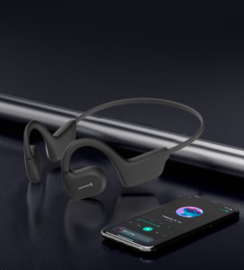 Obrazek SŁUCHAWKI SWISSTEN Bluetooth GYM OPEN EAR Black