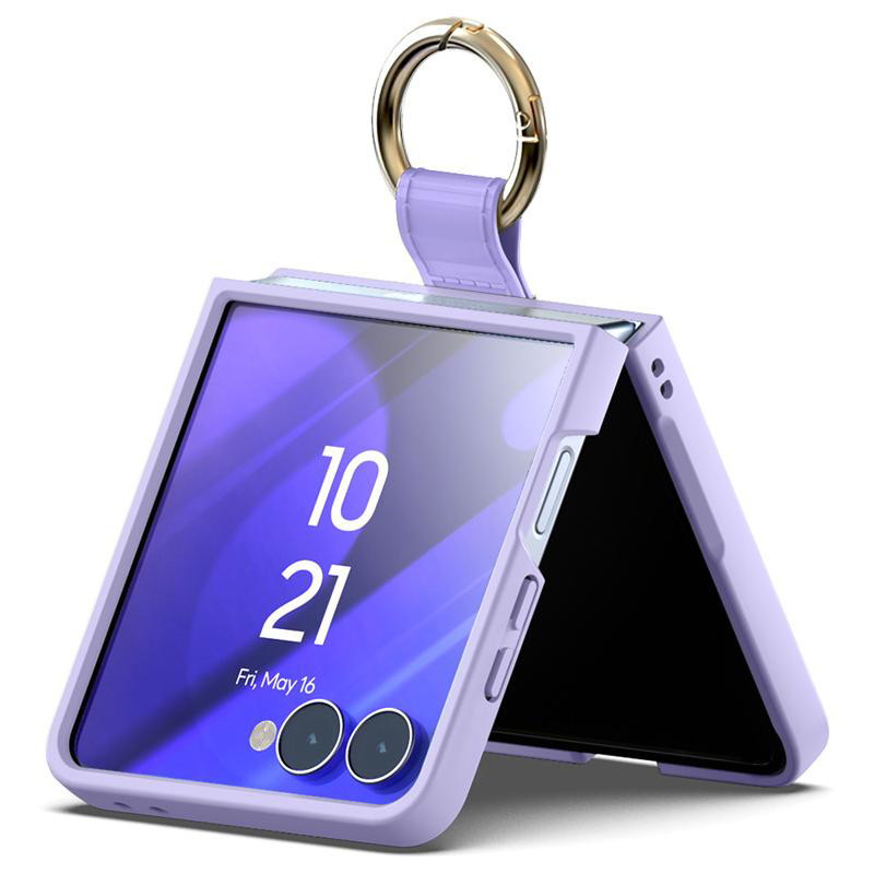 Obrazek Mercury Gold Ring Case Samsung Z Flip7 LILAC PURPLE / FIOLETOWY