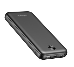 Obrazek POWERBANK SWISSTEN WORX PRO 10000 MAH black
