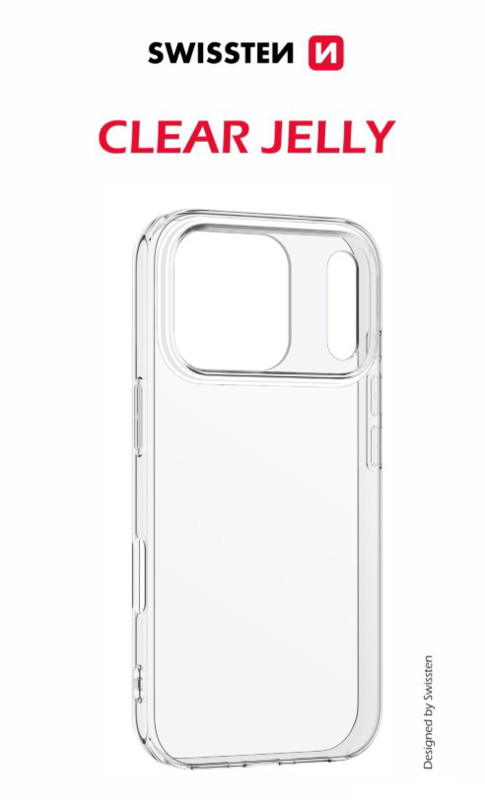 Obrazek SWISSTEN CLEAR JELLY CASE IPHONE 17