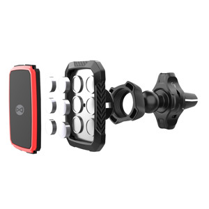 Obrazek Forever uchwyt samochodowy do kratki MH-260 magnetyczny czarny