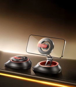 Obrazek Uchwyt samochodowy REMAX RM-C10 MAGNETIC FOLDABLE BLACK