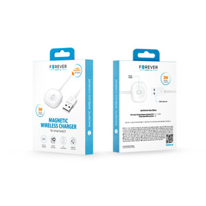 Obrazek Forever ładowarka bezprzewodowa do APPLE WATCH MASM-100 3W biała