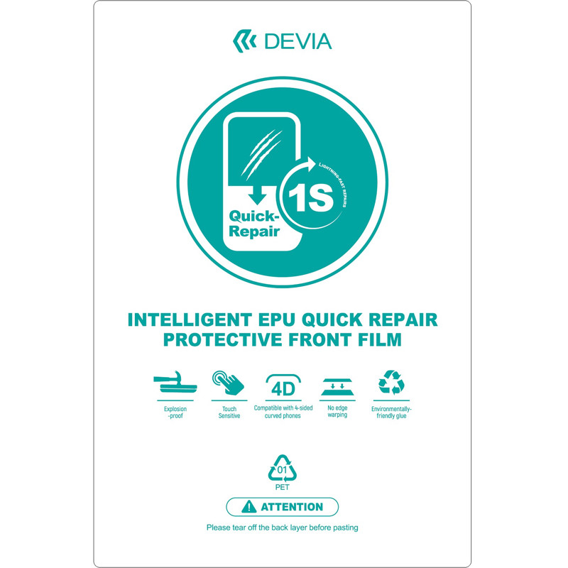 Obrazek DEVIA ZESTAW FOLII EPU SAMOREGEN 50szt TELEFON