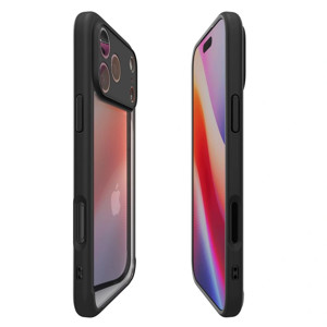 Obrazek SPIGEN ULTRA HYBRID IPHONE 17 PRO MATTE BLACK