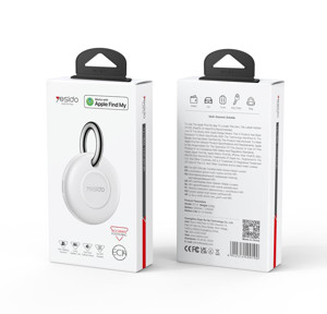 Obrazek Yesido Lokalizator EC14 MFI Air Tag 240 mAh, WHITE / BIAŁY