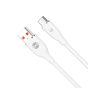 Obrazek Forever kabel USB - USB-C 1,0 m 6A biały