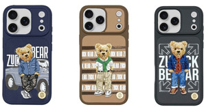 Obrazek Etui Zuck Bear SAN FRANCISCO FORTUNE IPHONE 17 PRO MAX GOLDEN STATE BEAR