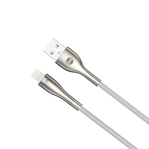 Obrazek Forever kabel Sleek USB - Lightning 1,0 m 2,4A biały