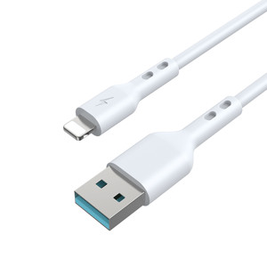 Obrazek BWOO kabel USB - Lightning 2m 3A biały