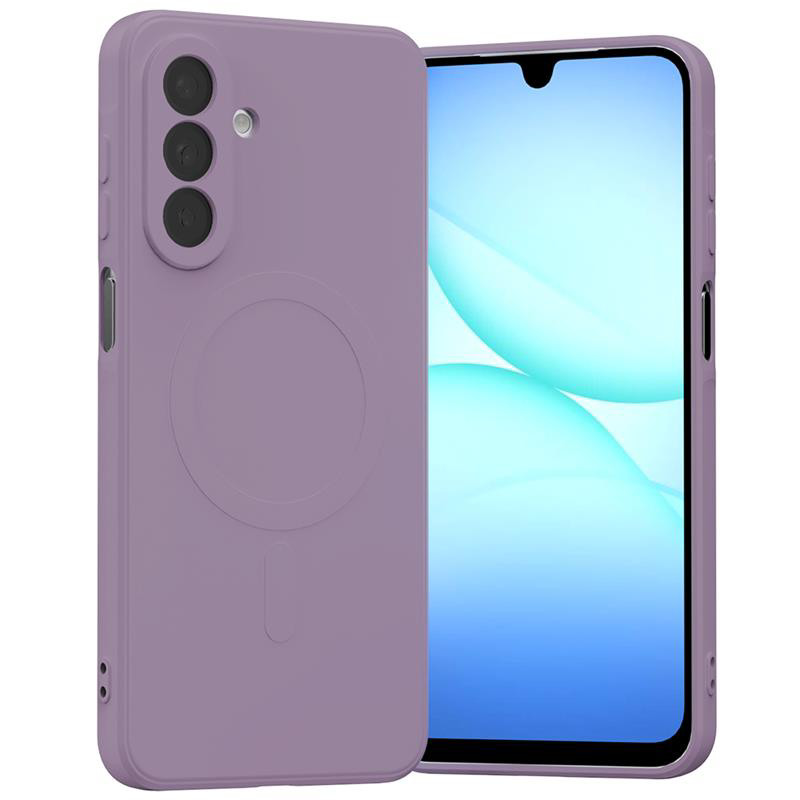 Obrazek Mercury Semi-Silicon Magsafe Samsung A17 LILAC PURPLE / LILOWY FIOLET