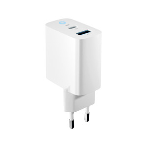 Obrazek Forever ładowarka sieciowa PD QC TC-06-20AC 1x USB-C 1x USB 20W biała