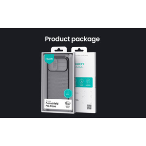 Obrazek NILLKIN CAMSHIELD PRO IPHONE 17 TRANSPARENT BLACK / PRZEŹROCZYSTY CZARNY