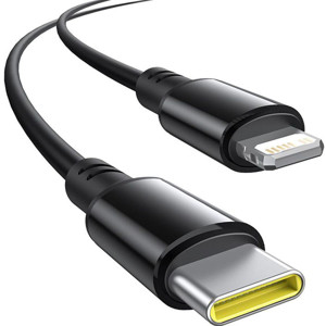 Obrazek Ładowarka samochodowa BASEUS CIRCULAR PD 1xUSB-C 1xUSB-C 60W + KABEL USB-C/LIGHTNING