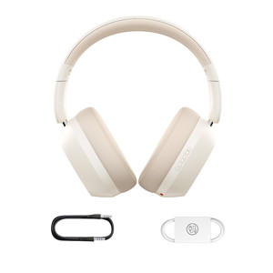 Obrazek S LUCHAWKI BASEUS BASS 35 MAX WIRELESS HEAPHONES WHITE
