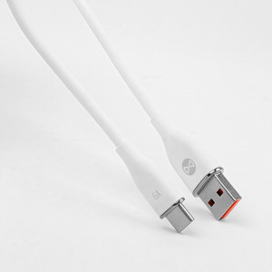 Obrazek Forever kabel USB - USB-C 1,0 m 6A biały