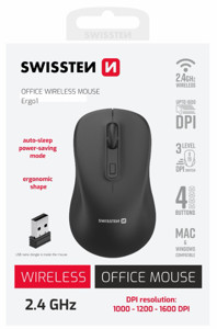 Obrazek SWISSTEN MYSZ BEZPRZEWODOWA