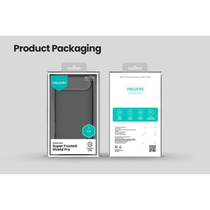 Obrazek NILLKIN super frosted shield PRO IPHONE 17 AIR TRANSPARENT BLACK / PRZEŹROCZYSTY CZARNY