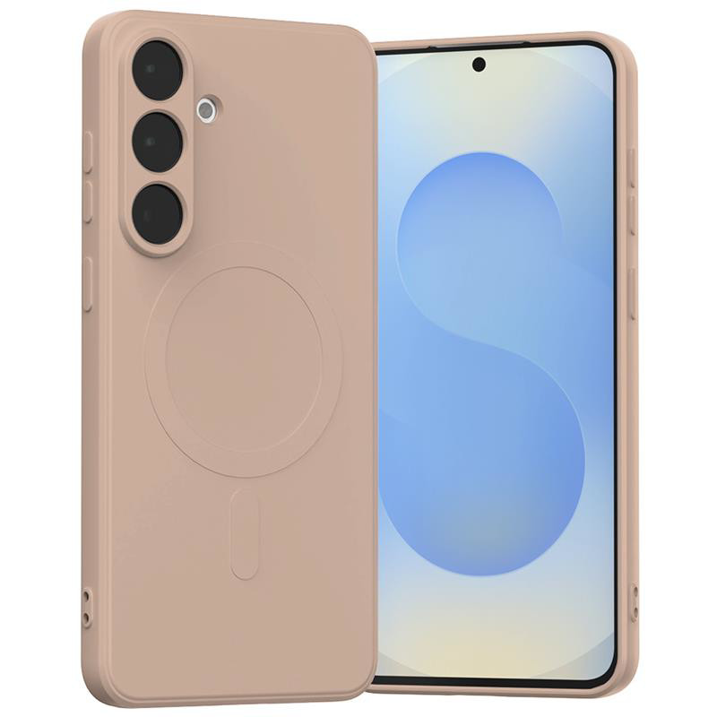 Obrazek Mercury Semi-Silicon Magsafe Samsung S25 FE, PINK SAND / PUDROWY RÓŻ