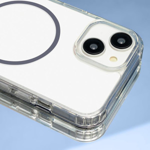 Obrazek Etui Anti Shock Thin Mag do iPhone 17 Air 6.6, GRAY / SZARY