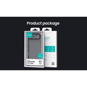 Obrazek NILLKIN CAMSHIELD PRO IPHONE 17 AIR TRANSPARENT BLACK / PRZEŹROCZYSTY CZARNY