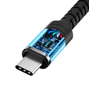 Obrazek BWOO adapter AUX 3.5mm - USB-C czarny BZ47