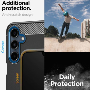 Obrazek SPIGEN RUGGED ARMOR Samsung A16 4G/5G MATTE BLACK