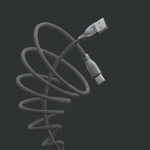 Obrazek Forever kabel Tornado USB - USB-C 1,0 m 3A czarny