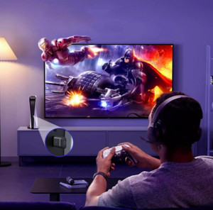 Obrazek Ugreen adapter audio BT501 USB-C aptX TRANSMITER BLUETOOTH 5.3 czarny