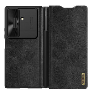 Obrazek Nillkin Qin Pro Leather Case Samsung GALAXY Z FOLD7, BLACK / CZARNY