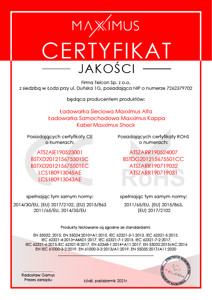 Obrazek Ładowarka samochodowa MX KAPPA 18W PD+QC, USB-A+C WHITE/BIAŁY