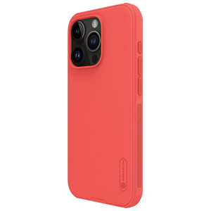 Obrazek NILLKIN super frosted shield PRO IPHONE 15 PRO (6,1) RED / CZERWONY
