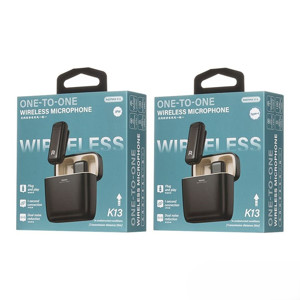 Obrazek MIKROFON REMAX K13 NA KLIPSIE USB-C BLACK