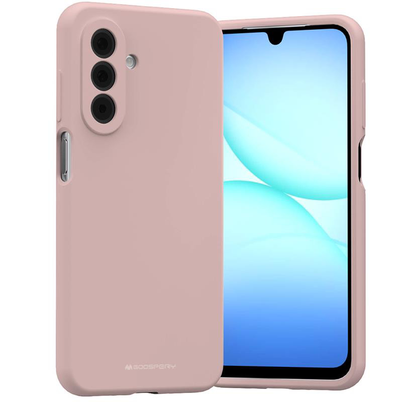 Obrazek Mercury Silicone Case Samsung A17 PINK SAND / PUDROWY RÓŻ