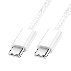 Obrazek BWOO kabel USB-C - USB-C 1m 60W do iPhone 15 BO-X284 biały